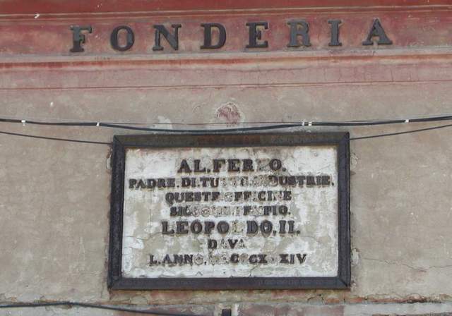 Targa Fonderia Follonica